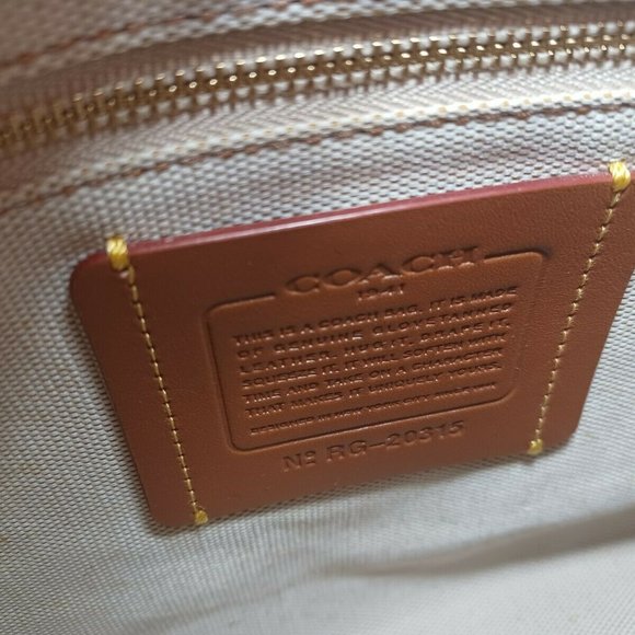 Coach 1941 Rogue 30 1st Generation Mineral Green Lock & Key Hang tag RARE - Picture 10 of 12